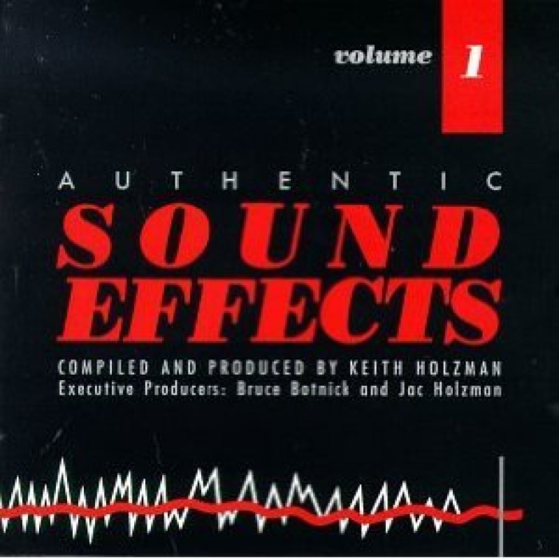 CD Authentic Sound Effects Volume 1 (IMPORTADO)